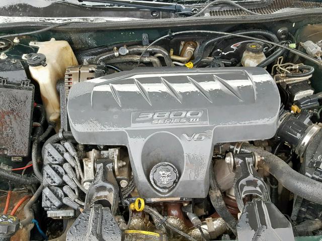 2G2WS522041166775 - 2004 PONTIAC GRAND PRIX GREEN photo 7