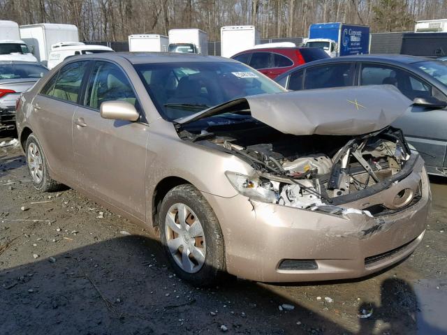 4T1BE46K27U192451 - 2007 TOYOTA CAMRY GOLD photo 1