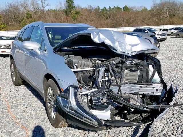 1GYKNBRS5HZ307255 - 2017 CADILLAC XT5 LUXURY SILVER photo 1