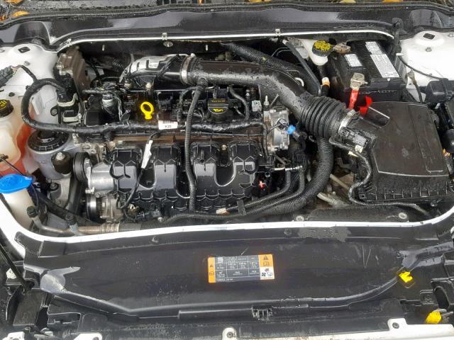 3FA6P0H99DR164545 - 2013 FORD FUSION SE WHITE photo 7