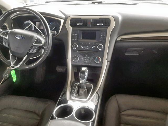 3FA6P0H99DR164545 - 2013 FORD FUSION SE WHITE photo 9