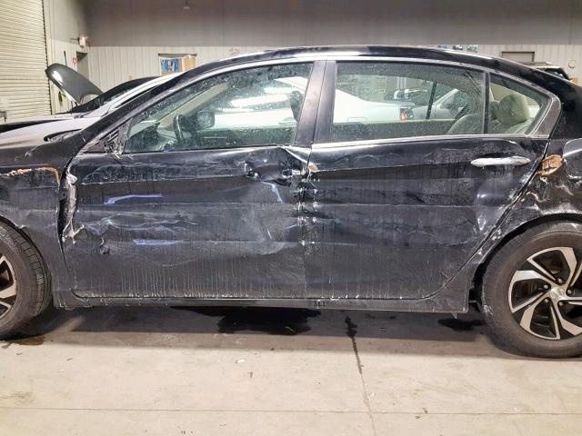 1HGCR2F30GA031044 - 2016 HONDA ACCORD LX BLACK photo 9