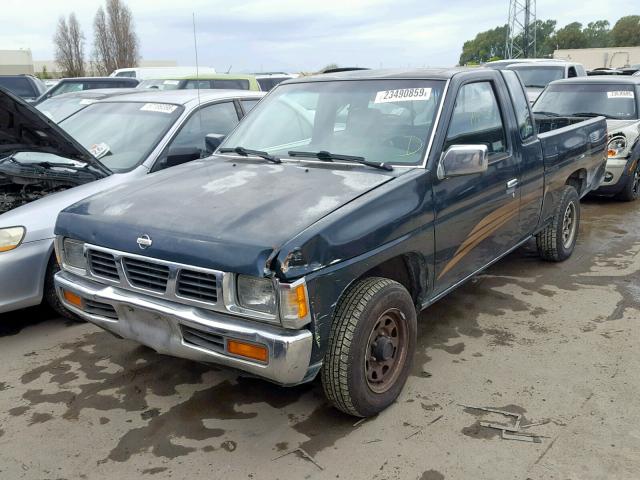 1N6SD16S9RC388043 - 1994 NISSAN TRUCK KING BLUE photo 2