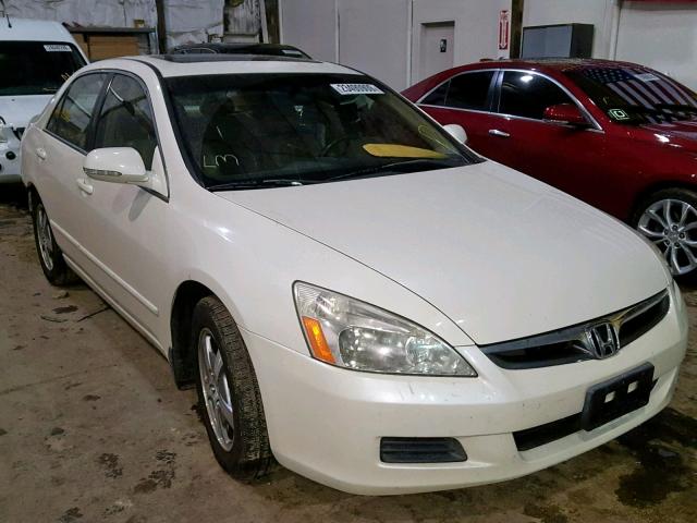 JHMCN36486C000120 - 2006 HONDA ACCORD HYB WHITE photo 1