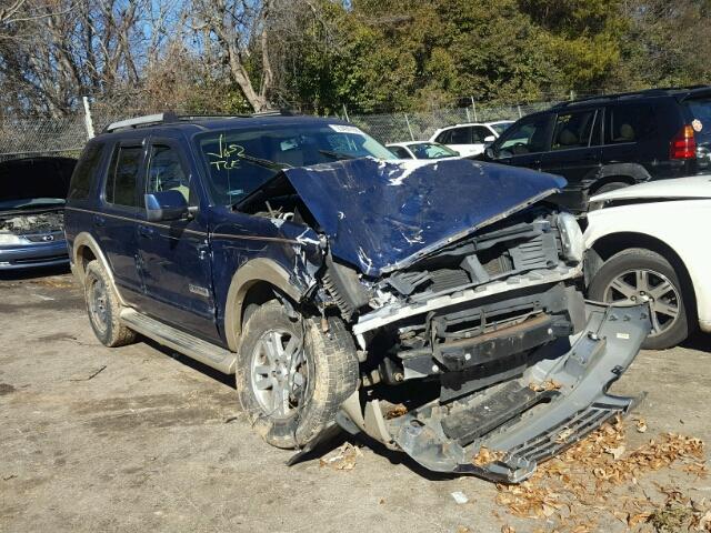 1FMEU64896ZA12211 - 2006 FORD EXPLORER E 蓝色 照片 1