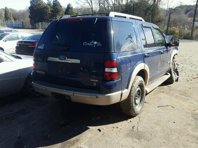 1FMEU64896ZA12211 - 2006 FORD EXPLORER E 蓝色 照片 4