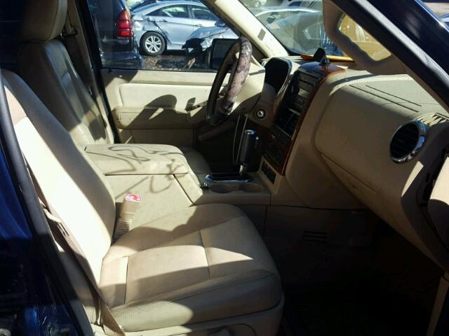 1FMEU64896ZA12211 - 2006 FORD EXPLORER E 蓝色 照片 5