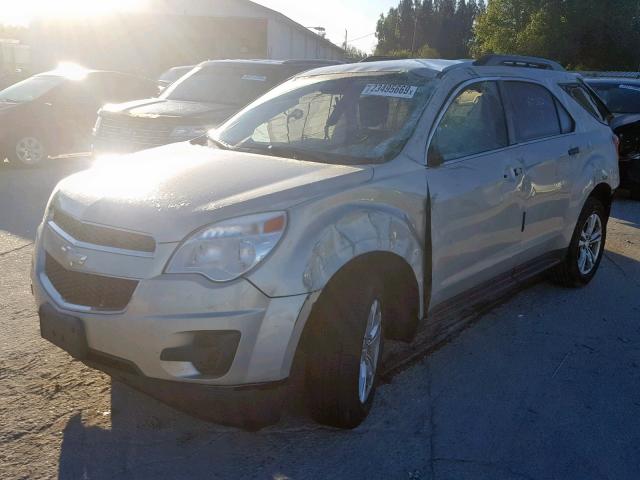 2GNALDEK7D6283563 - 2013 CHEVROLET EQUINOX LT TAN photo 2