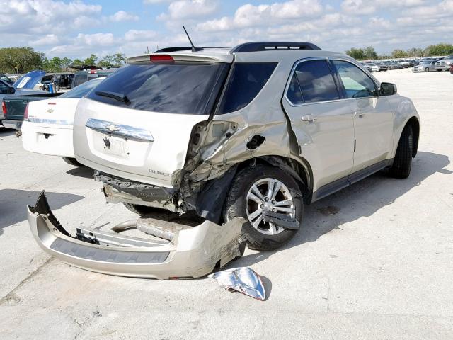 2GNALDEK7D6283563 - 2013 CHEVROLET EQUINOX LT TAN photo 4