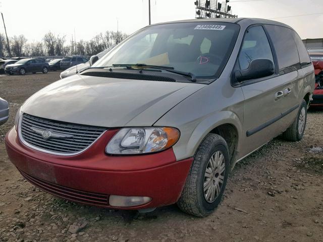 1C4GP45R95B112896 - 2005 CHRYSLER TOWN & COU TAN photo 2