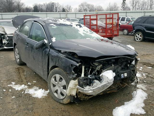 4T1BE46K67U698672 - 2007 TOYOTA CAMRY NEW BLACK photo 1