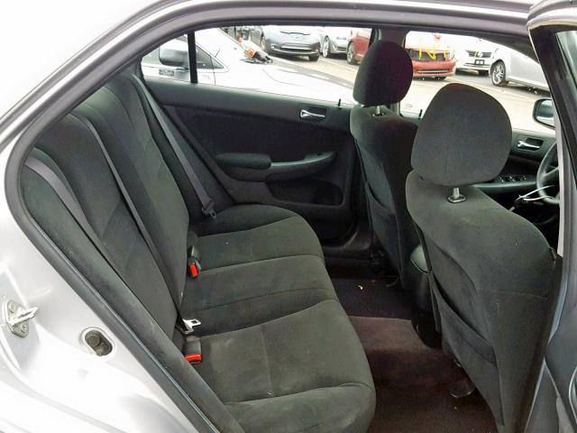 1HGCM56107A103360 - 2007 HONDA ACCORD VAL GRAY photo 6