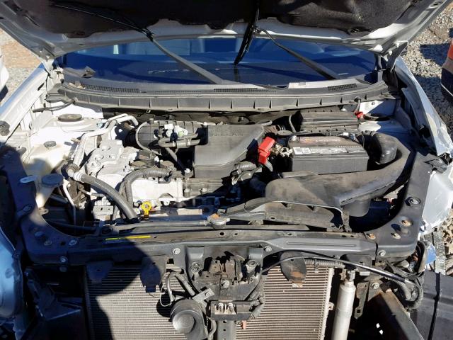 JN8AS58V09W450211 - 2009 NISSAN ROGUE S SILVER photo 7