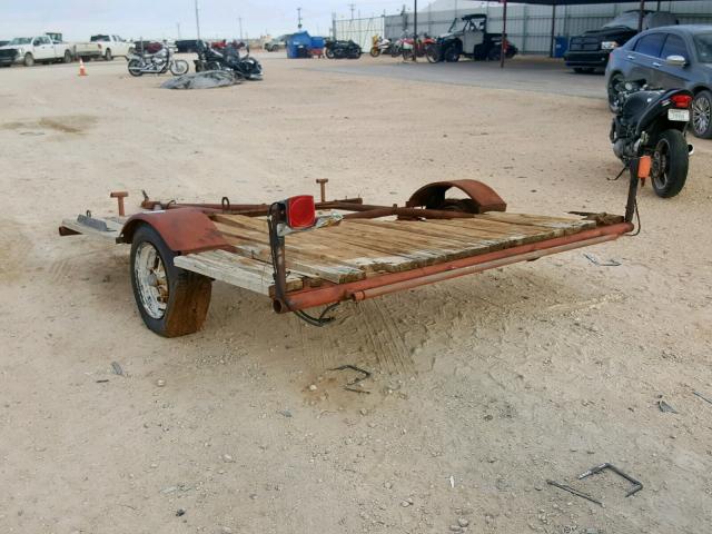 B1LL0FSALE051519 - 1980 UTILITY TRAILER MAROON photo 3