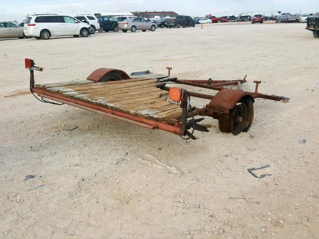 B1LL0FSALE051519 - 1980 UTILITY TRAILER MAROON photo 4