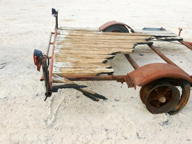 B1LL0FSALE051519 - 1980 UTILITY TRAILER MAROON photo 5