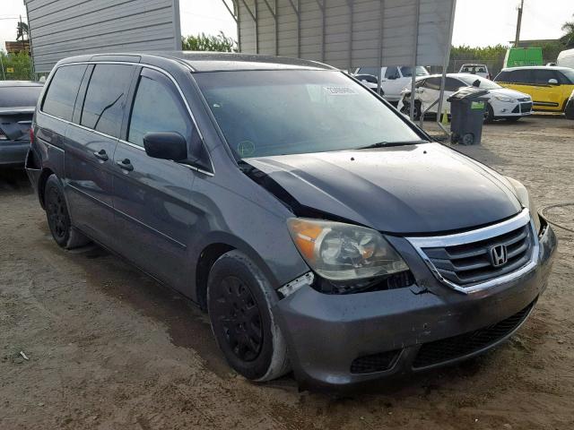 5FNRL38208B047774 - 2008 HONDA ODYSSEY LX GRAY photo 1