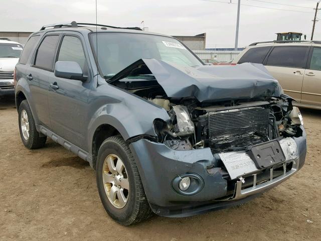 1FMCU0EG5CKC62348 - 2012 FORD ESCAPE LIM BLUE photo 1