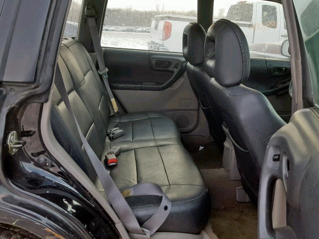 JF1SF65671H768848 - 2001 SUBARU FORESTER S BLACK photo 6