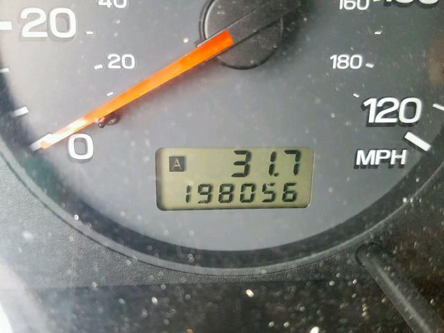 JF1SF65671H768848 - 2001 SUBARU FORESTER S BLACK photo 8