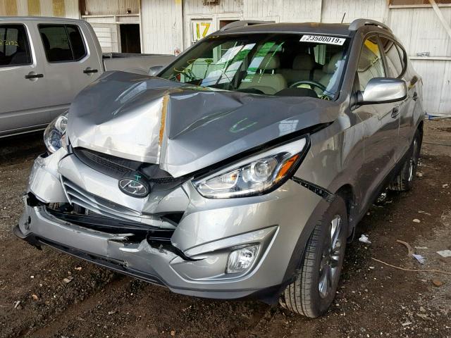 KM8JU3AG5FU104244 - 2015 HYUNDAI TUCSON LIM GRAY photo 2