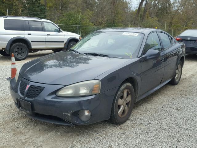 2G2WP552681156500 - 2008 PONTIAC GRAND PRIX CHARCOAL photo 2