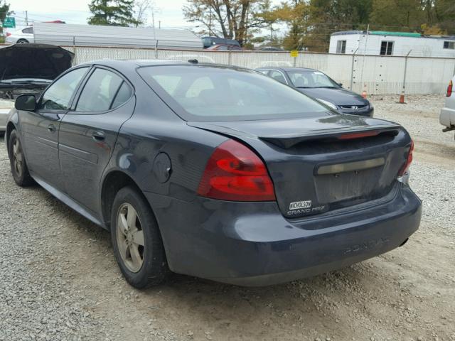 2G2WP552681156500 - 2008 PONTIAC GRAND PRIX CHARCOAL photo 3