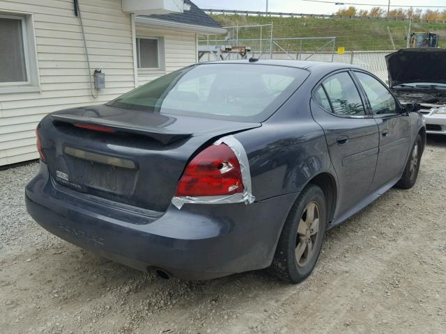 2G2WP552681156500 - 2008 PONTIAC GRAND PRIX CHARCOAL photo 4
