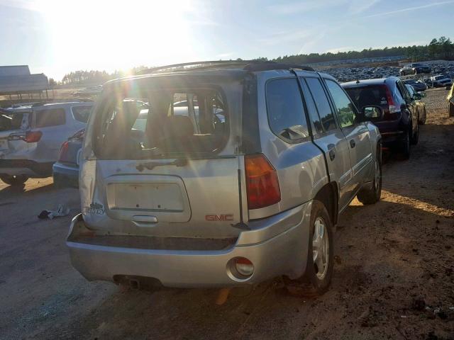 1GKDS13S142277723 - 2004 GMC ENVOY SILVER photo 4