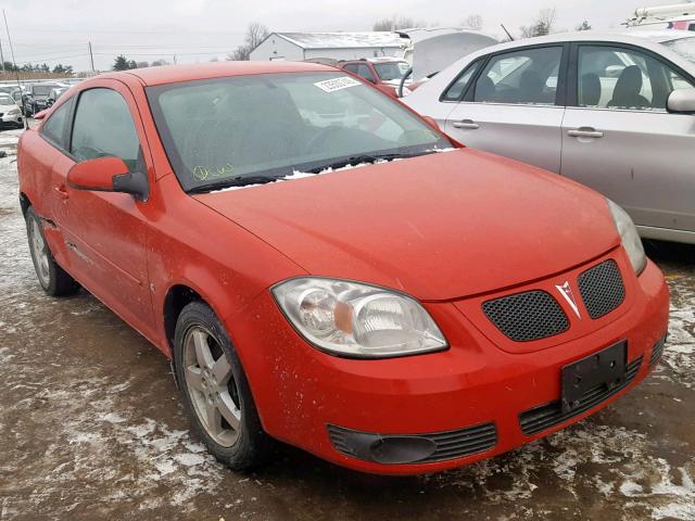 1G2AL15F677231893 - 2007 PONTIAC G5 RED photo 1