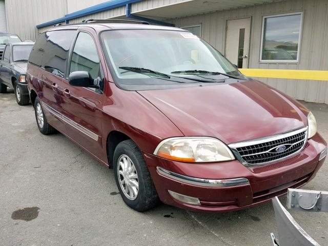 2FMDA5345YBA39280 - 2000 FORD WINDSTAR S BURGUNDY photo 1