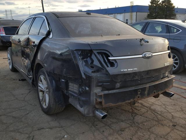 1FAHP2KT1AG109566 - 2010 FORD TAURUS SHO BLACK photo 3
