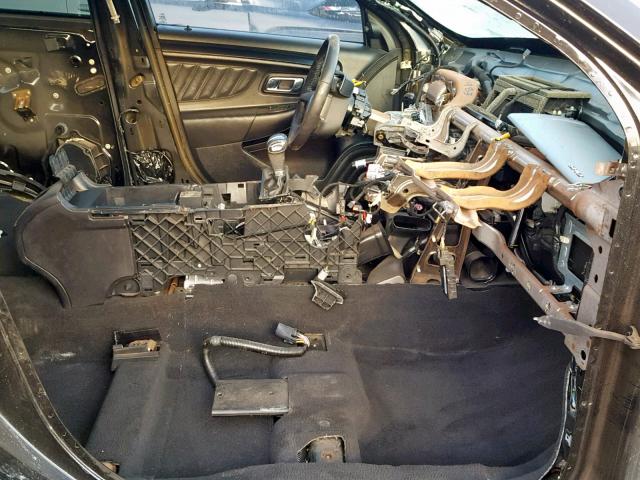 1FAHP2KT1AG109566 - 2010 FORD TAURUS SHO BLACK photo 5