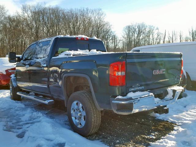 1GT12ZEG1FF550306 - 2015 GMC SIERRA K25 绿色 照片 3