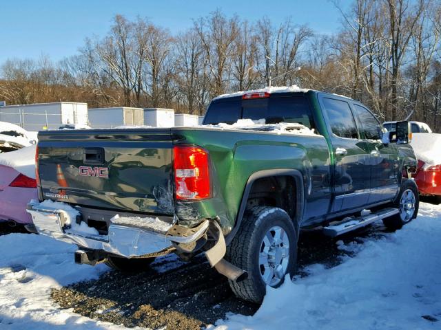 1GT12ZEG1FF550306 - 2015 GMC SIERRA K25 绿色 照片 4