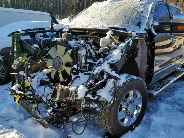 1GT12ZEG1FF550306 - 2015 GMC SIERRA K25 绿色 照片 9