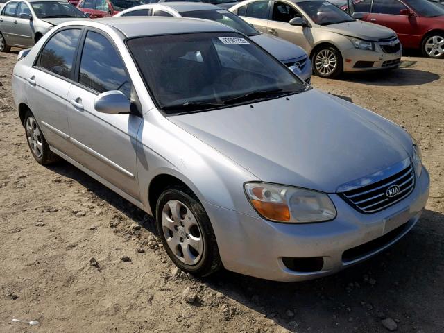 KNAFE121085555792 - 2008 KIA SPECTRA EX SILVER photo 1