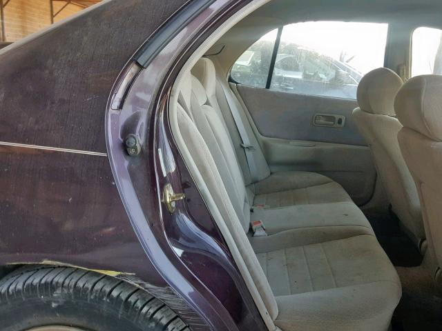 1N4BU31D1VC268454 - 1997 NISSAN ALTIMA XE MAROON photo 6