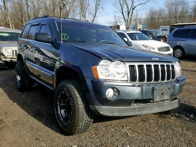 1J8HR58287C590431 - 2007 JEEP GRAND CHER BLUE photo 1