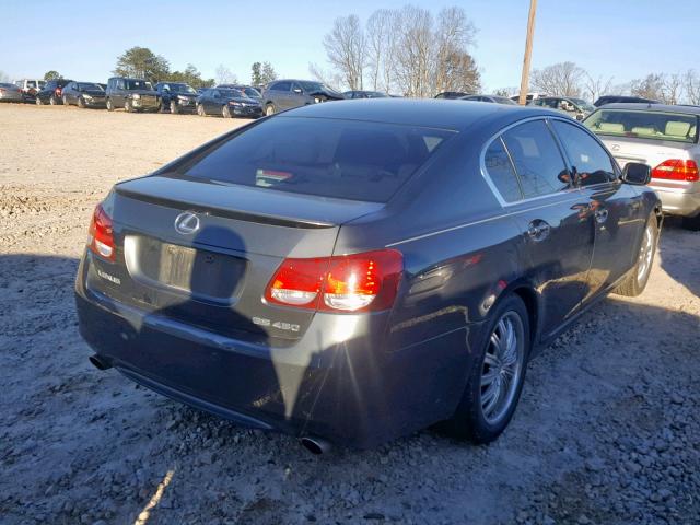 JTHBN96S065014840 - 2006 LEXUS GS GENERAT GREEN photo 4