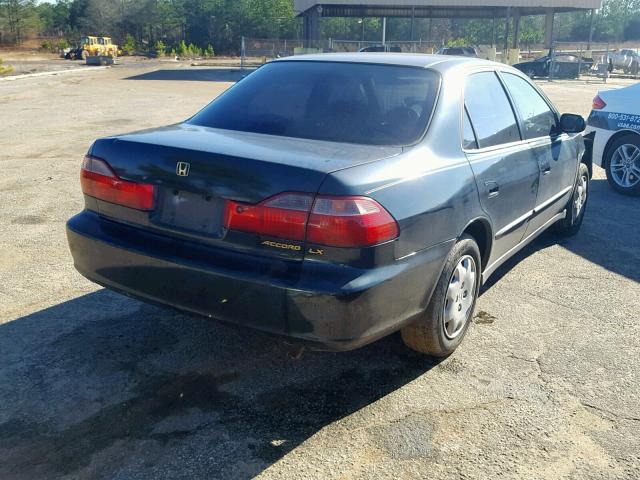 1HGCG5640WA001590 - 1998 HONDA ACCORD LX GREEN photo 4