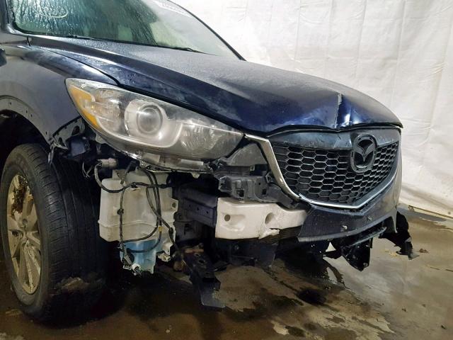 JM3KE4CE9D0108624 - 2013 MAZDA CX-5 TOURI BLUE photo 9