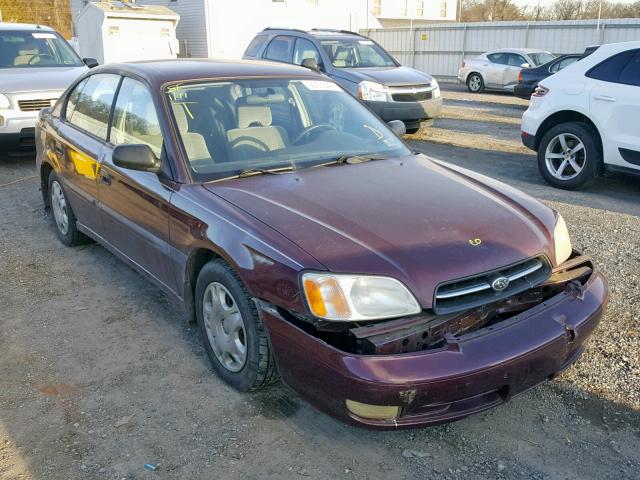 4S3BE635XY7200536 - 2000 SUBARU LEGACY L BURGUNDY photo 1