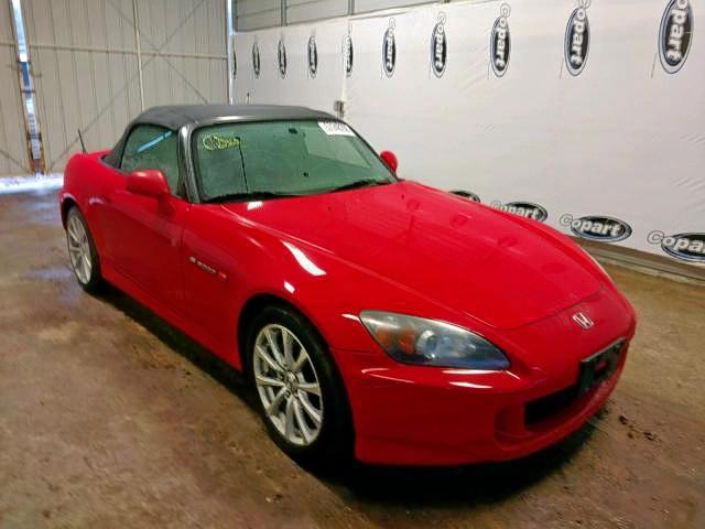 JHMAP21427S004058 - 2007 HONDA S2000 RED photo 1