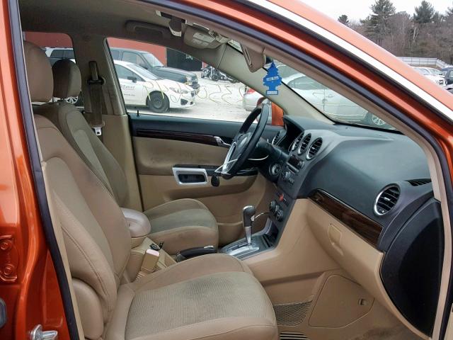 3GSCL537X8S582966 - 2008 SATURN VUE XR ORANGE photo 5