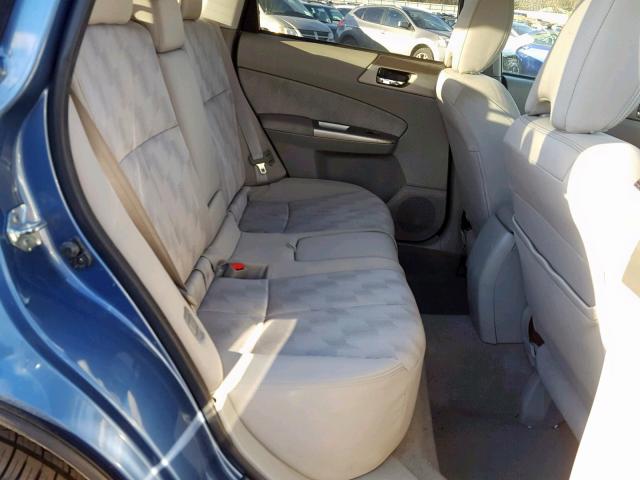 JF2SH6CC2AH799066 - 2010 SUBARU FORESTER 2 GRAY photo 6