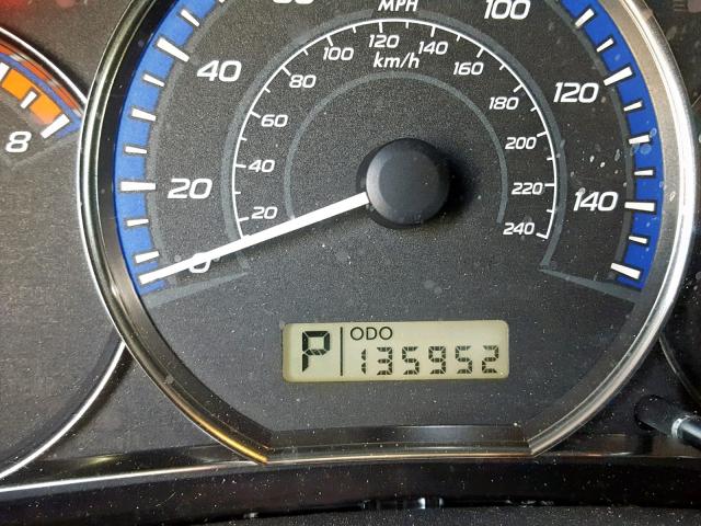 JF2SH6CC2AH799066 - 2010 SUBARU FORESTER 2 GRAY photo 8