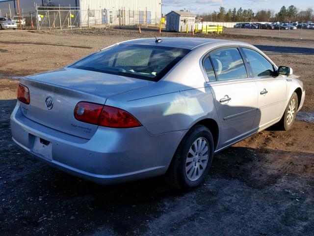 1G4HP57257U226732 - 2007 BUICK LUCERNE CX SILVER photo 4