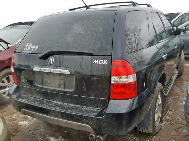 2HNYD18662H536644 - 2002 ACURA MDX TOURIN BLACK photo 4