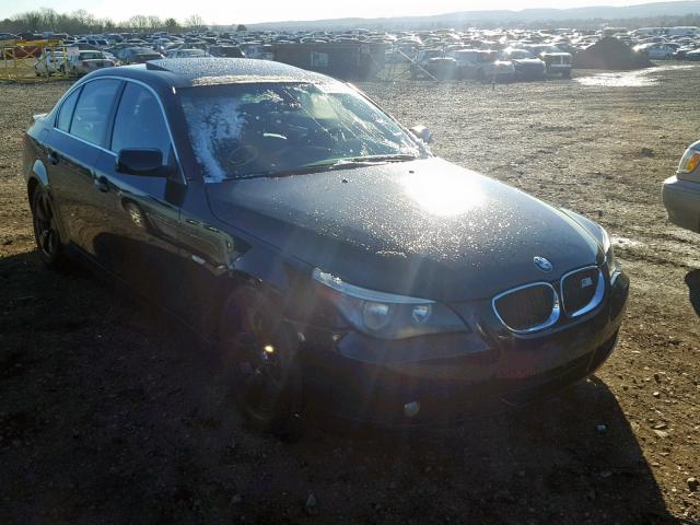 WBANA53575B861806 - 2005 BMW 525 I BLACK photo 1